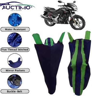 AUCTIMO Two Wheeler Cover for Honda(CBZ Extreme, Green)