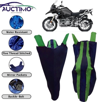 AUCTIMO Two Wheeler Cover for BMW(R 1200 GS, Blue, Green)