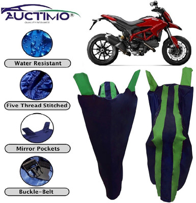 AUCTIMO Two Wheeler Cover for Ducati(Hypermotard, Blue, Green)