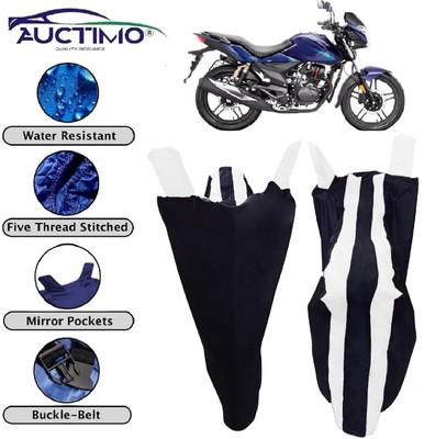 AUCTIMO Two Wheeler Cover for Hero(Xtreme, White, Blue)