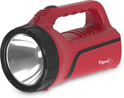 Pigeon Rigel LED rechargable Emergency torch Lantern Emergency Light (Red)