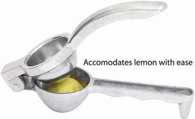 urkrist Aluminium Lemon Juice Extractor/lemon squeezer Hand Juicer(Silver)