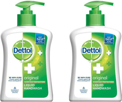 Dettol Original Combo Liquid Hand Wash Ambz Bottle (Pack of 2) Hand Wash Bottle(2 x 200 ml)