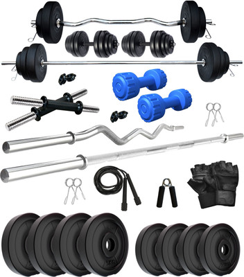 KRX 30 kg PVC 30 KG COMBO 42 WB Home Gym Combo