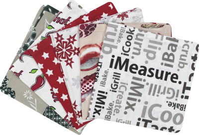 Flipkart SmartBuy Cotton Multicolor Cloth Napkins(6 Sheets)