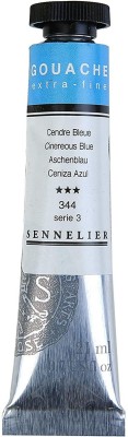 SENNELIER Extra Fine Gouache 21ml S3 Cinereous Blue(Set of 1, Cinereous Blue)