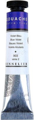 SENNELIER Extra fine Gouache Tube 21ml S2 Violet Blue(Set of 1, Violet Blue)