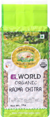 ELWORLD Organic Rajma Chithra (Whole)(1 kg)