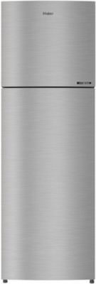 Haier 278 L Frost Free Double Door 3 Star Refrigerator(Inox Steel, HRF-2984CIS-E)