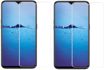 HOBBYTRONICS Tempered Glass Guard for Oppo F9(Pack of 2)