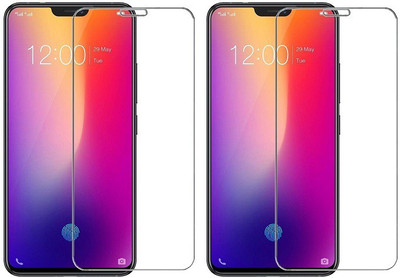 HOBBYTRONICS Tempered Glass Guard for VIVO X21(Pack of 2)