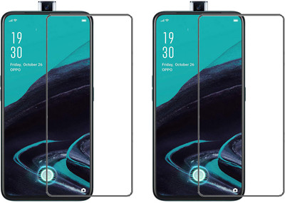 HOBBYTRONICS Tempered Glass Guard for Oppo Reno2 F(Pack of 2)