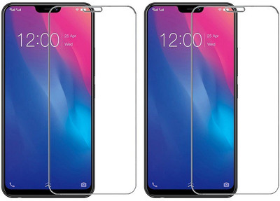 HOBBYTRONICS Tempered Glass Guard for Vivo V9 Youth(Pack of 2)