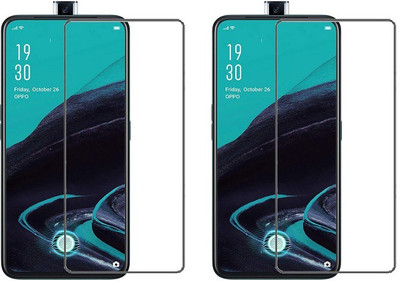 HOBBYTRONICS Tempered Glass Guard for Oppo Reno2 F(Pack of 2)
