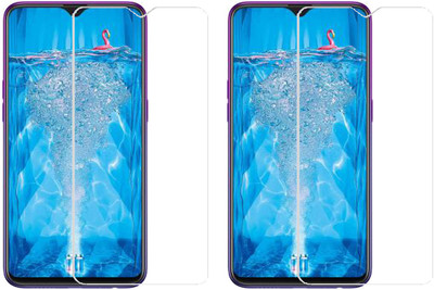 HOBBYTRONICS Tempered Glass Guard for OPPO F9 Pro(Pack of 2)