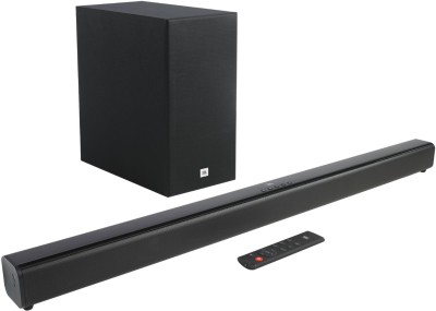 JBL Moviebar 100 Dolby Digital With Wireless Subwoofer 220 W Bluetooth Soundbar(Black, Stereo Channel)