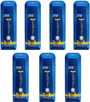 PARK AVENUE GOOD MORNING Deo TALC 100g × 7 Pack Of Seven(7 x 100 g)