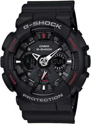 Casio G346 G Shock GA 120 1ADR Analog Digital Watch For Men Casio Wrist Watches