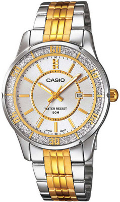 CASIO LTP-1358SG-7AVDF Enticer Lady's ( LTP-1358SG-7AVDF ) Analog Watch - For Women CASIO LTP-1358SG-7AVDF Enticer Lady's ( LTP-1358SG-7AVDF ) Analog Watch - For Women