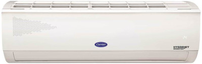 CARRIER 4 in 1 Convertible Cooling 1.5 Ton 5 Star Split Inverter AC with PM 2.5 Filter - White(18K 5...