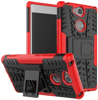 FITSMART Back Cover for Sony Xperia XA2(Red, Rugged Armor, Pack of: 1)
