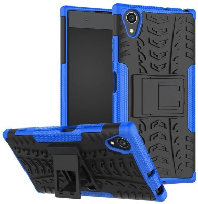 FITSMART Back Cover for Sony Xperia XA1 Plus(Blue, Rugged Armor, Pack of: 1)