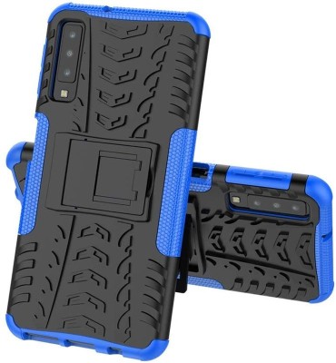 FITSMART Back Cover for Samsung Galaxy A7 2018 Edition(Blue, Shock Proof, Pack of: 1)