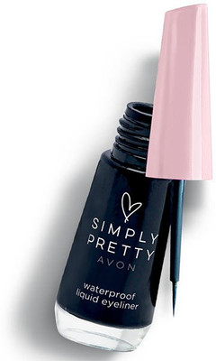 AVON New Waterproof and Smudge proof Liquid Eyeliner set of 1 7.5 g(Black)