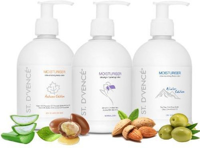 ST. D'VENCÉ Super Moisturizer Combo (Original + Winter Edition + Autumn Edition)(900 ml)