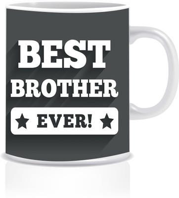 AY FASHION Printed Coffee for Brother Rakhi Gift Raksha Bandhan Gift(330 ml)_179 Ceramic Coffee Mug(330 ml)