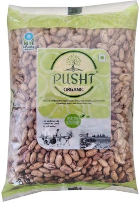 Pusht Organic Brown Rajma Chithra (Whole)(2 kg)