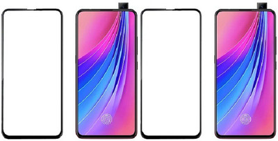 HOBBYTRONICS Edge To Edge Tempered Glass for Vivo V15 Pro(Pack of 2)