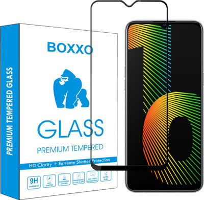 Boxxo Edge To Edge Tempered Glass for Realme Narzo 10(Pack of 1)
