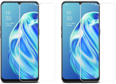 HOBBYTRONICS Tempered Glass Guard for Oppo A91(Pack of 2)