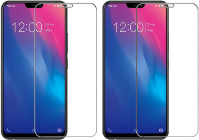 HOBBYTRONICS Tempered Glass Guard for Vivo V9 Youth(Pack of 2)