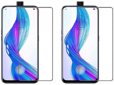 HOBBYTRONICS Tempered Glass Guard for Realme X(Pack of 2)
