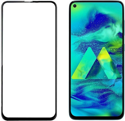 HOBBYTRONICS Edge To Edge Tempered Glass for Samusng Galaxy M40(Pack of 1)