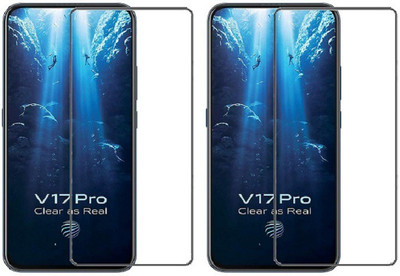 HOBBYTRONICS Tempered Glass Guard for Vivo V17 Pro(Pack of 2)