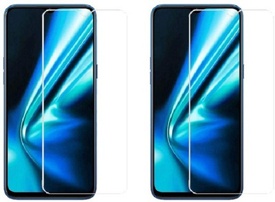 HOBBYTRONICS Tempered Glass Guard for Realme 5S(Pack of 2)