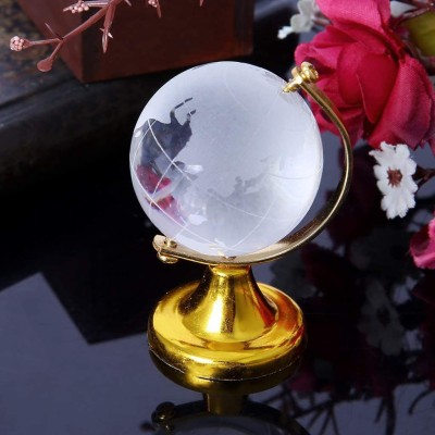SWISS WONDER Decorative Showpiece  -  7.4 cm(Crystal, Metal, Clear)