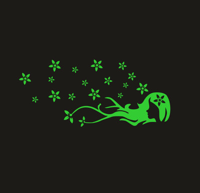 DreamKraft 25 cm Glow in The Dark Radium Sticker Self Adhesive Sticker(Pack of 1)