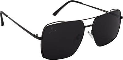 Aislin Wayfarer, Rectangular Sunglasses(Black)