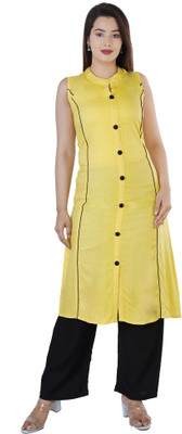 ANTARMANA Women Kurta Palazzo Set