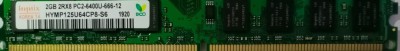 Hynix 800MHZ DDR2 2 GB (Single Channel) PC DDR2 (Desktop 800)(Multicolor)