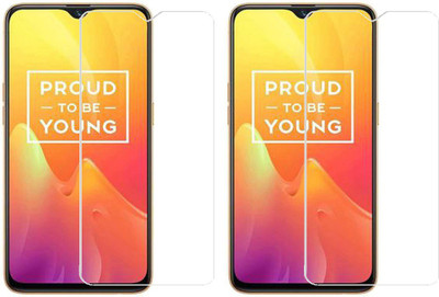 HOBBYTRONICS Tempered Glass Guard for Realme U1(Pack of 2)