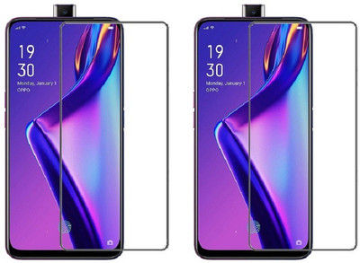 HOBBYTRONICS Tempered Glass Guard for OPPO K3(Pack of 2)
