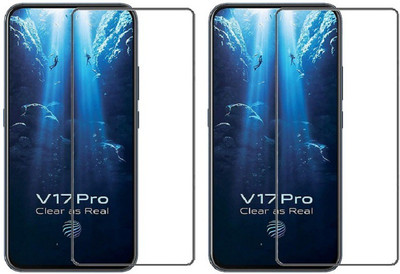 HOBBYTRONICS Tempered Glass Guard for Vivo V17 Pro(Pack of 2)