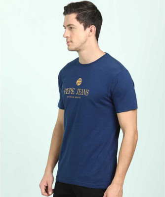 pepe-jeans-typography-men-round-neck-blue-t-shirt
