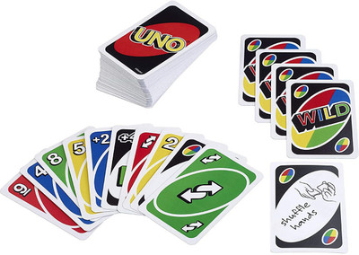 Hetkrishi Uno Original Card game(Multicolor)