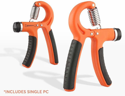 keycraze Adjustable Hand Grip Strengthener (Orange) Hand Grip/Fitness Grip(Orange)